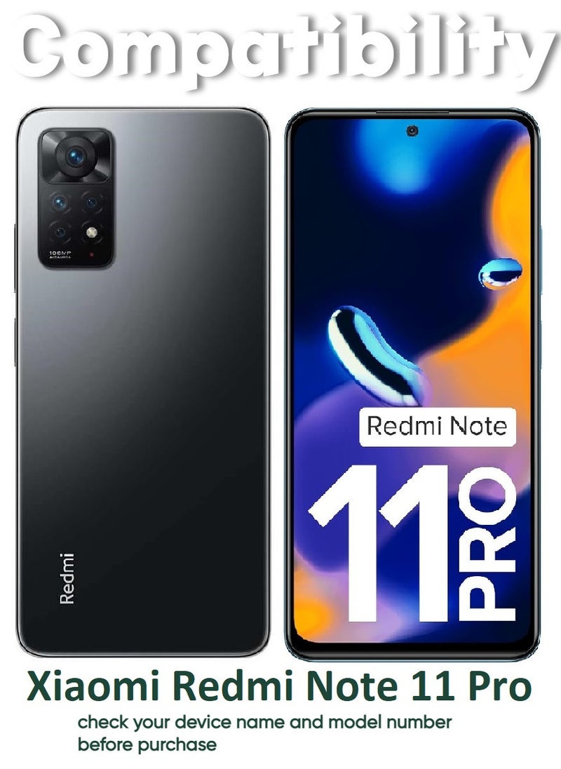 ACLIX 4 Pieces Antistatic ESD Dustproof Premium Quality High Definition Tempered Glass Screen Protector Designed For Xiaomi Redmi Note 11 Pro - Image 3