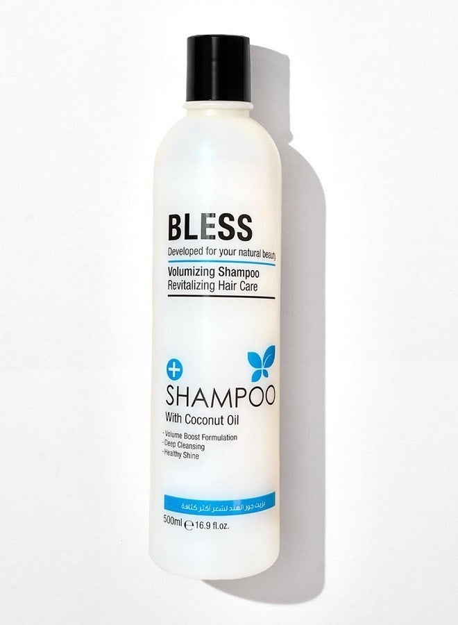 Bless Shampoo with Coconut oil 500 ML - Image 1