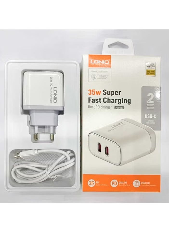 ELTRAZONE A2526C 45W Type-C USB Mobile Phone Wall Charger – Fast Charging for Smartphones, Tablets, Laptops & More, Compact Design, Power Delivery (PD) Technology, Efficient and Reliable Charger - Image 3