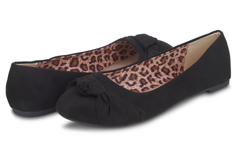 Epic Step Ballet Flats for Women Comfortable Flat Shoes for Women Dressy Casual Round Toe Flats, Black, Size 7 - Image 5