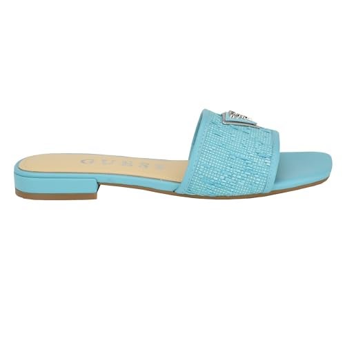 Guess Women's Tamsey Sandal, Turqoise Blue 450, 9.5 - Image 5