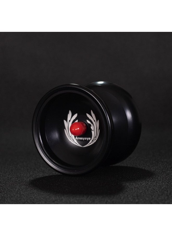 专业悠悠球比赛专用溜溜球雪花合金儿童新手高级yoyo球超长睡眠2a-颜色:纯黑翅膀-规格:默认  - Image 1