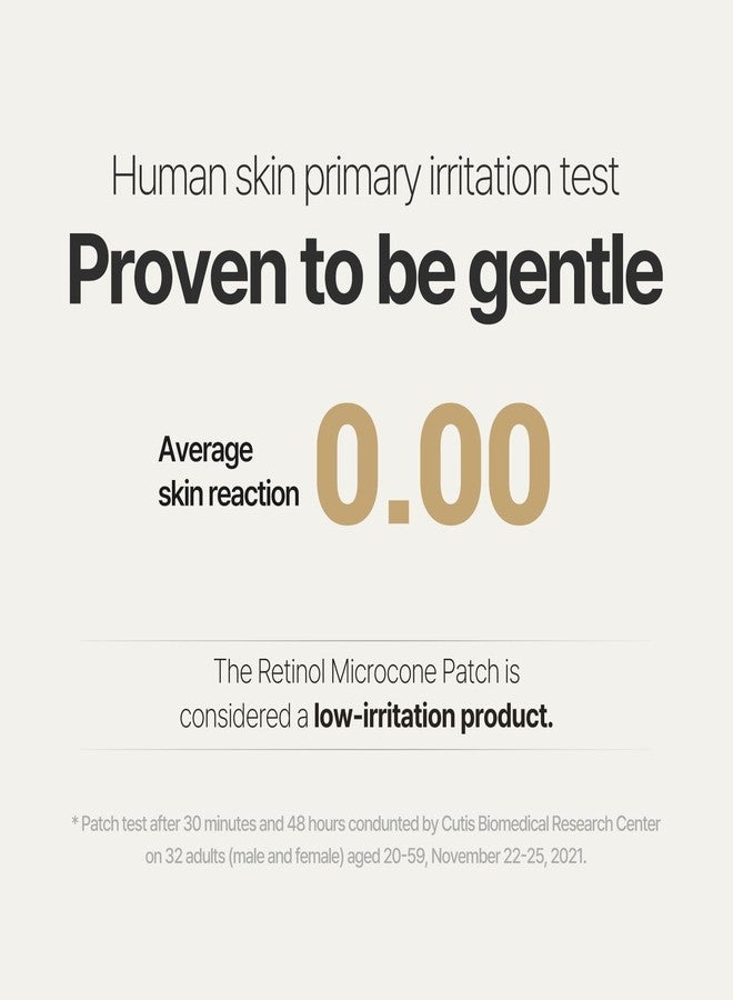 ACROPASS New Retinol Hyaluronic Microcone Patch for Full Face | Ultra 3,300 IU/g Retinol Anti-Aging Patch for Eye Area, Frown Line, Smile Line Wrinkles [4 pouches] - Image 3