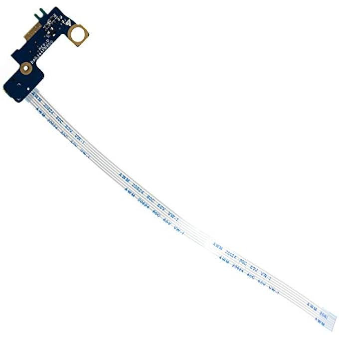 rayihni ON/OFF POWER BUTTON BOARD W/CABLE REPLACEMENT FOR HP PAVILION 15-AU 15-AU104NP 15-AU020WM 15-AU030WM 15-AW 15-AW003LA DAG34APB6D0 - Image 2