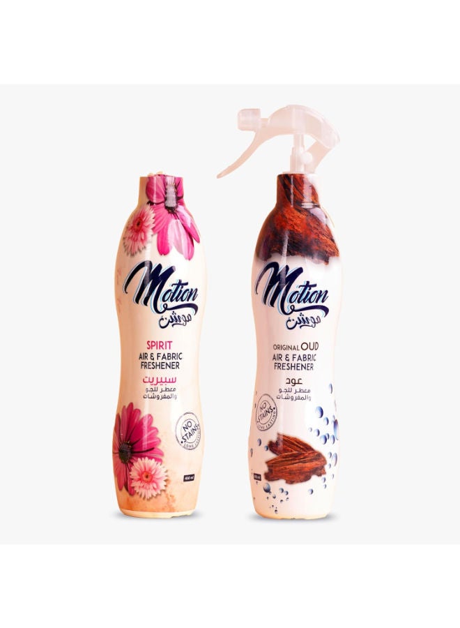 MOTION Air Freshener (Triggersprit+ Refilloud) - 400 milliliter