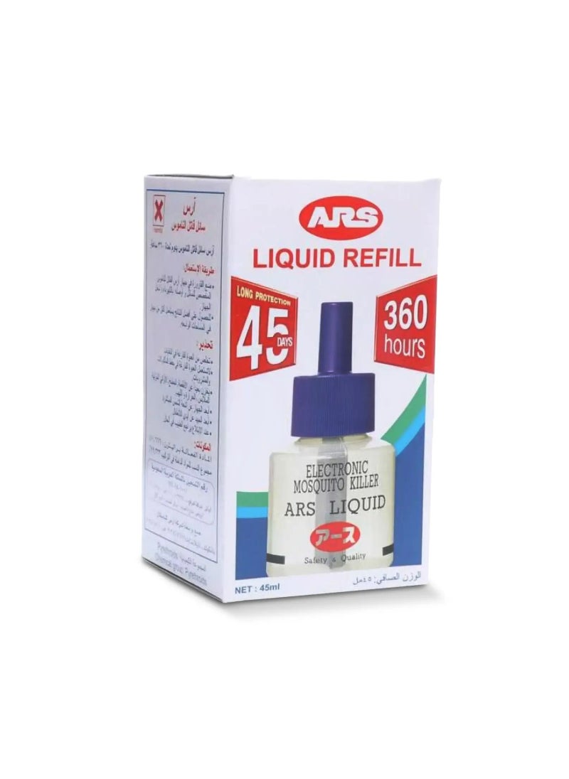 ARS Mosquitoes Liquid Killer Refill 360 Hours 45 Days - 45ml 