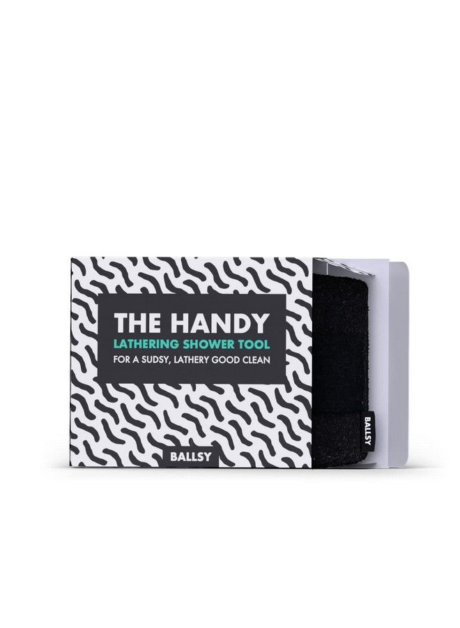 Ballsy Handy Shower Tool Sponge For Generating Extra Suds With Gently Exfoliating Design - Image 3