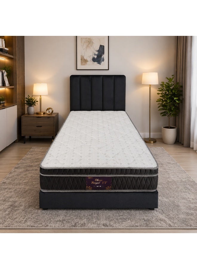 Bless Night Royal ET 27CM Pocket Spring Mattress – Mono-Zone Support, Medium Comfort, Motion Isolation, Orthopedic Back Support Bed Mattress - Image 1
