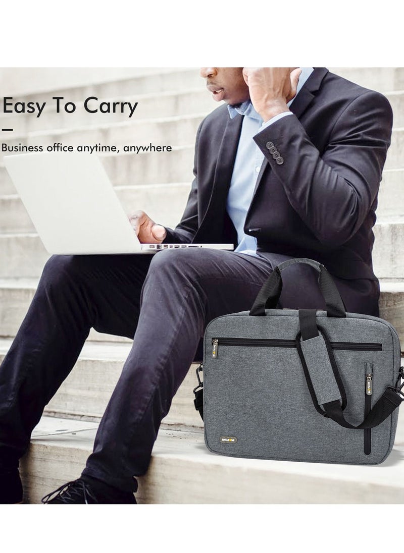 Datazone - Data Zone Laptop Bag, Elegant High-Quality Water-Resistant Design, Spacious Storage, Adjustable Strap - Image 1