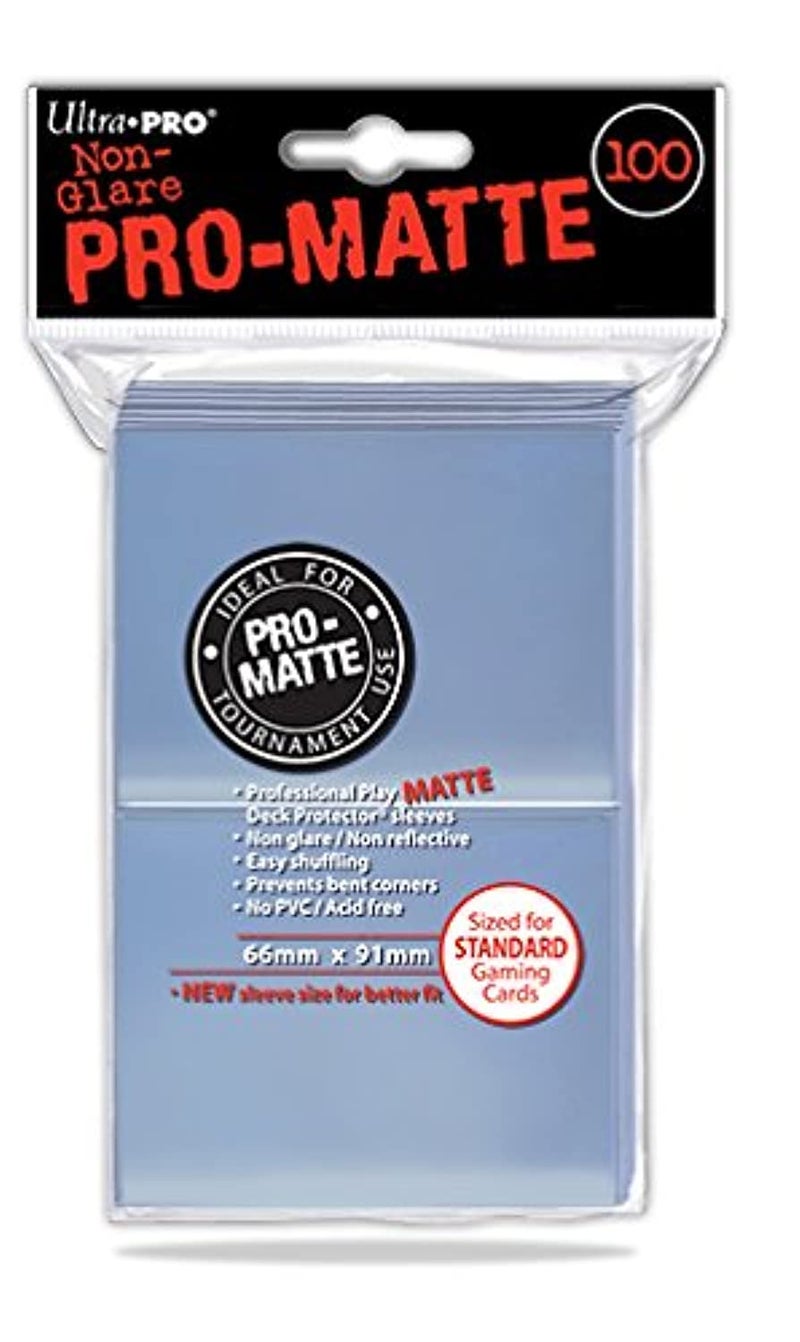 Ultra Pro 84731 Standard Pro Matte Card Sleeves Clear - Image 1