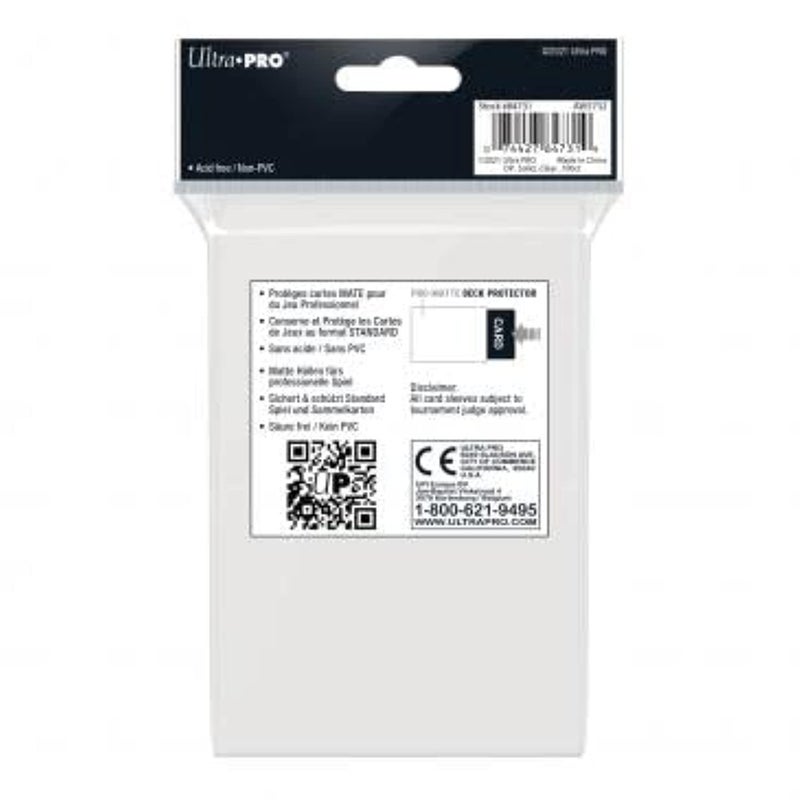 Ultra Pro 84731 Standard Pro Matte Card Sleeves Clear - Image 2