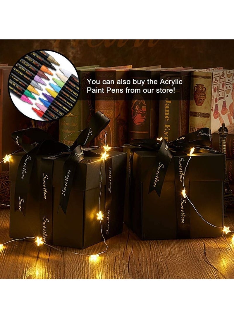 DIY Explosion Box, SYOSI Creative DIY Handmade Surprise Explosion Gift Box Love Memory, Scrapbooking Photo Album Gift Box for Birthday Valentine's Day Anniversary Wedding Festival - Image 5