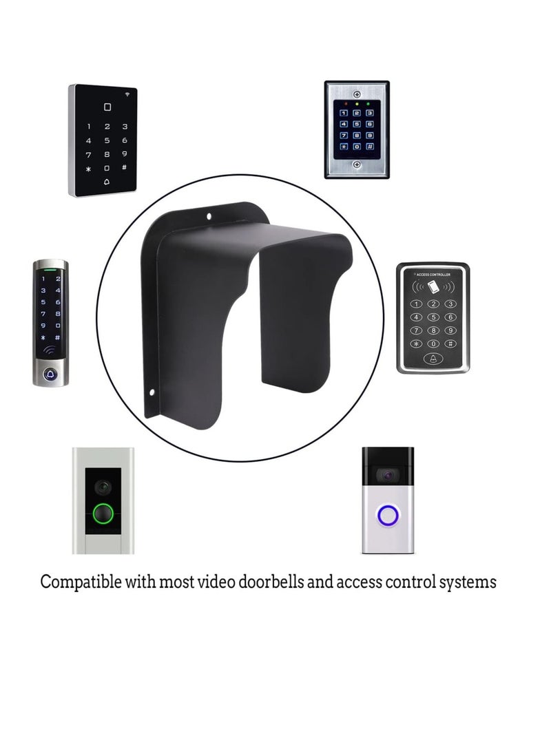 All-metal rain cover access control, durable waterproof cover for doorbell camera/camera/doorbell/door lock, long-term use - Image 2