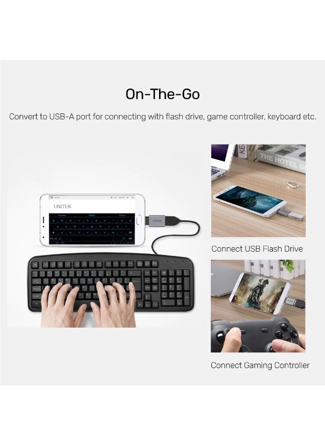 UNITEK USB-C to USB-A Adapter  - Image 3