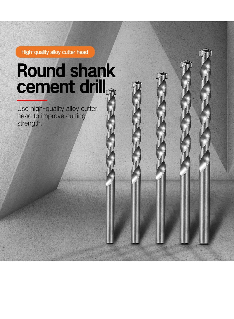 KSEIBI 8.0x120MM Concrete Drill Bit – Carbon Steel with TCT Head, Sand-Blasted Finish, Durable & Precision Drilling  - Image 3