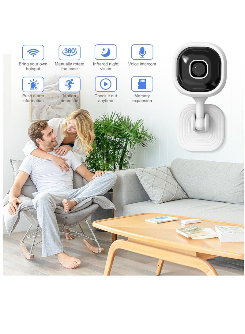 ارواق كاميرا ميني USB A3 للمنزل مع تخزين سحابي WiFi ومنظار موبايل لمراقبة الأطفال والحيوانات الأليفة وكاميرا IPTV للمنزل الذكي - Image 4