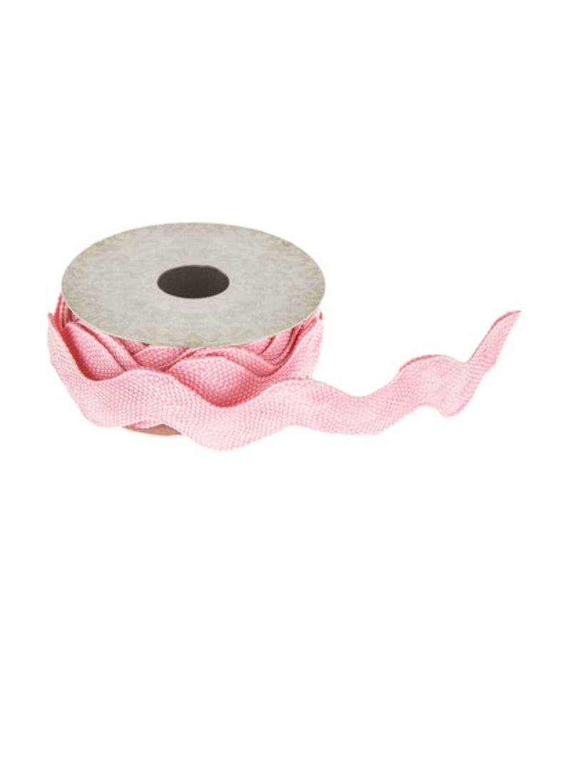 Jumbo Rick Rack Trim 1-1/2in Light Pink - Image 1