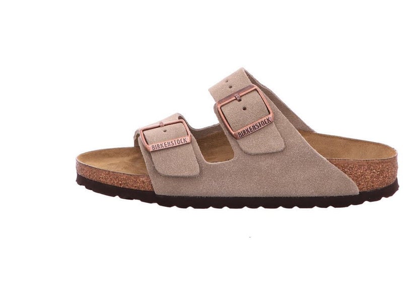 Birkenstock Unisex Arizona Sandal,Taupe Suede,40 M EU - Image 2