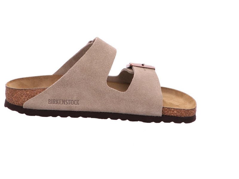 Birkenstock Unisex Arizona Sandal,Taupe Suede,40 M EU - Image 4