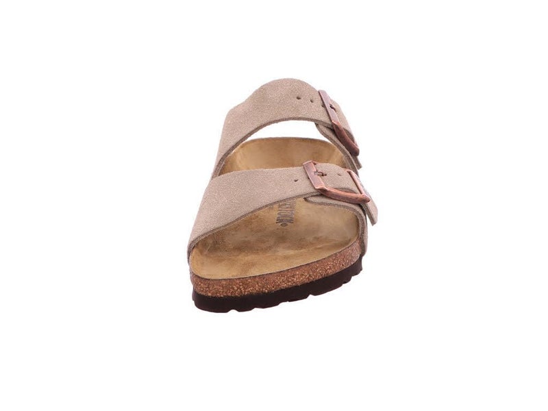 Birkenstock Unisex Arizona Sandal,Taupe Suede,40 M EU - Image 5