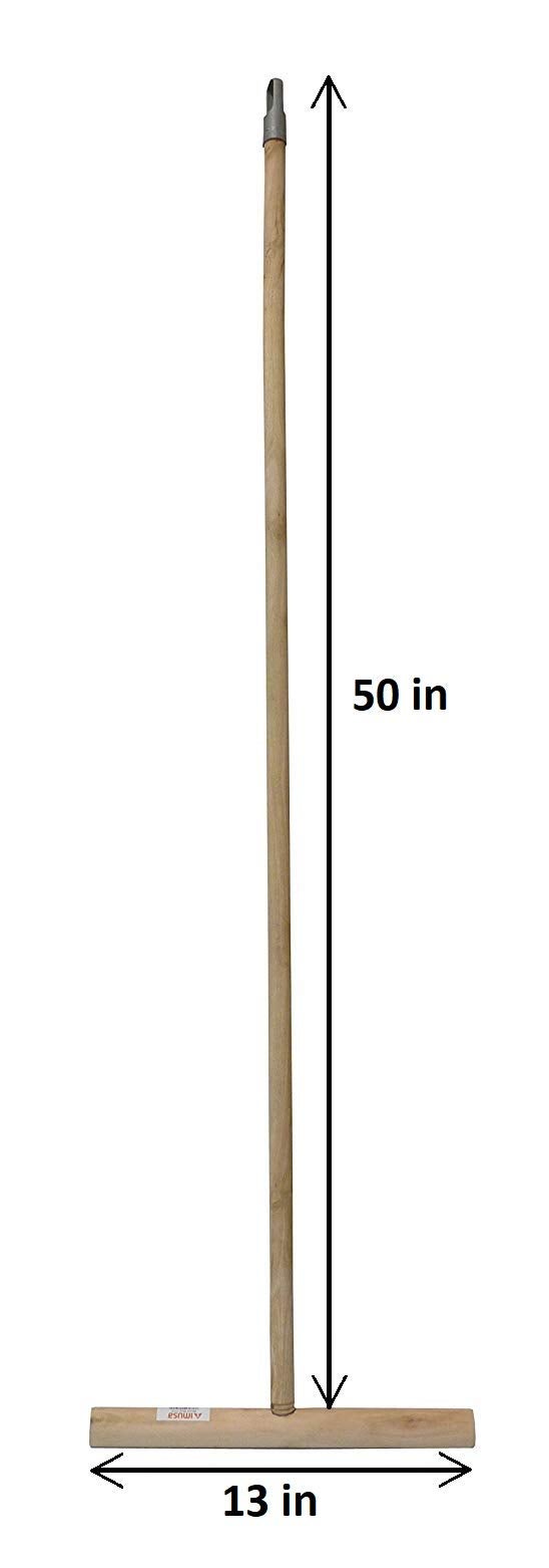 IMUSA USA I522-28 Cuban Wood Mop Stick - Image 2