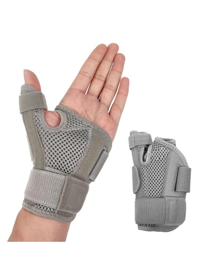 New Upgraded Thumb & Wrist Brace for Left or Right Hand, Spica Splint Brace for Carpal Tunnel, Tendonitis, & Arthritis in Hands or Fingers，Universal Size Thumb Support for Arthritis - Image 1