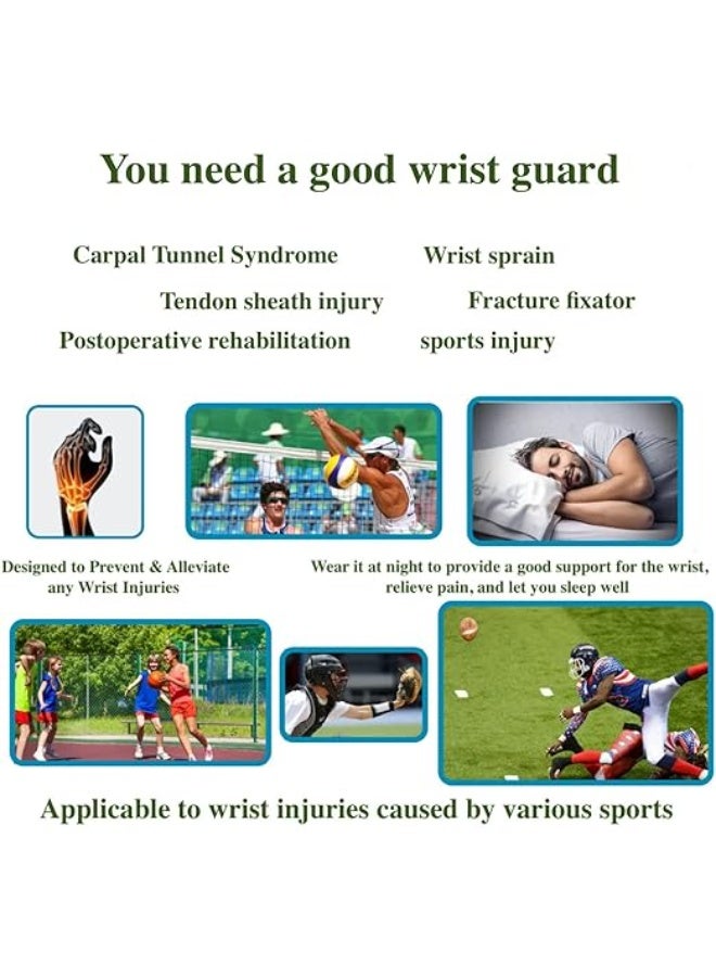 New Upgraded Thumb & Wrist Brace for Left or Right Hand, Spica Splint Brace for Carpal Tunnel, Tendonitis, & Arthritis in Hands or Fingers，Universal Size Thumb Support for Arthritis - Image 3