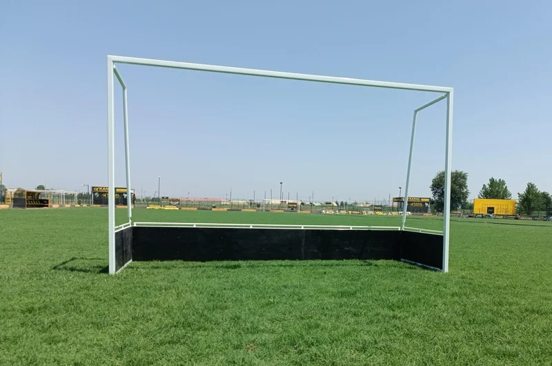 adelinspor Metal Field Hockey Goal Post 2.14*3.66*1.2 M