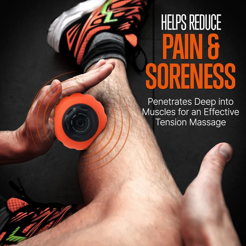 SQUATZ Peanut Wireless Vibrating Massage Ball  3 Vibration Intensity Levels 2 to 5 Hours Power Life Portable and Rechargeable Deep Tissue Trigger Point Therapy Suitable for Massaging Muscles - Image 5