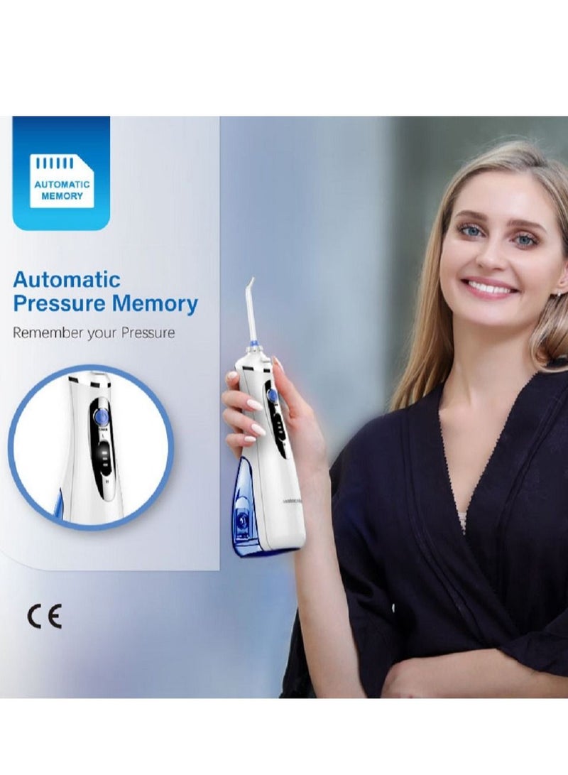 waterpluse Waterpulse V400plus Adult Electric Oral Irrigator 3 Modes Portable USB Rechargeable Electric Jet Teeth Cleaning Machine - Image 2