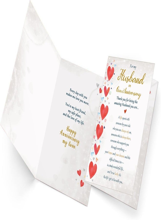 Beixian Romantic Anniversary Card for Husband, Funny Anniversary Card Gifts from Wife, Sweet Wedding Day Gifts for Husband - Image 4