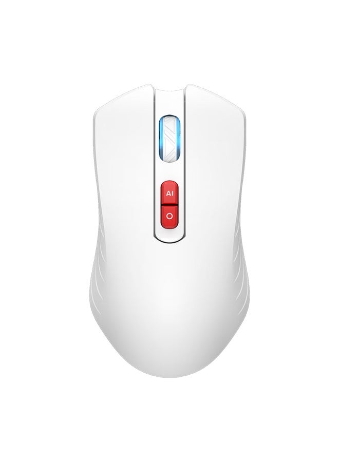 Honor Pick Rongyaoqinxuan New Product Launch Yueou Ai Mouse Office Mouse Wireless Bluetooth Lightweight Screen Capture Translation Voice Input Suitable For Honor Laptops White - Image 1