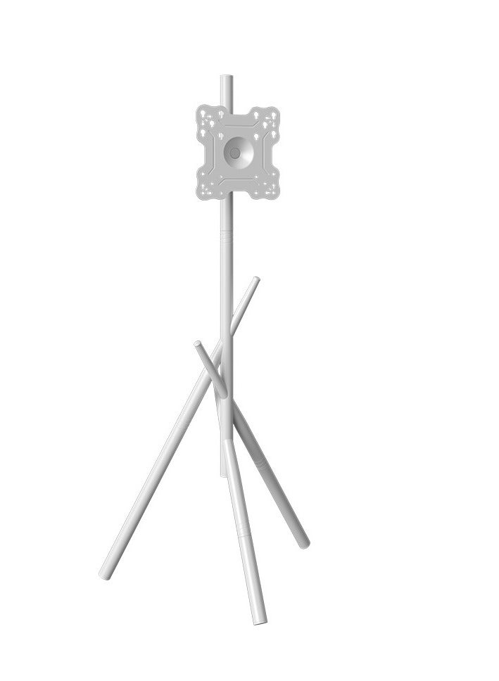 XiuWoo Height Adjustable Floor Monitor Stand, For 27-55 Inch, 100*100-200*200mm VESA Hole Distance, Suitable For Bedroom And Living Room Corner - Image 2