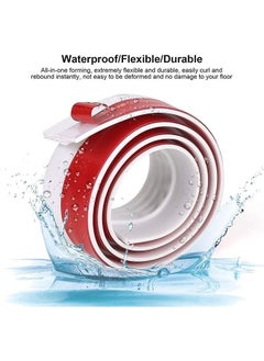 Arabest Door Draft Stopper, Door Bottom Seal for Exterior & Interior Doors Blocker for Insects Dust Noise and Weather Stripping 2”w X 39”l-White.  - Image 3