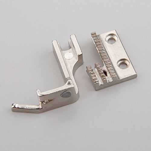 Hicello Binding Curve Edge Folder, Bias Binder Foot for Industrial Sewing Machine, Overlock Binding of Curve Edge Folder Tape Right Angle Bias Binder for Lockstitch Machine - Image 5