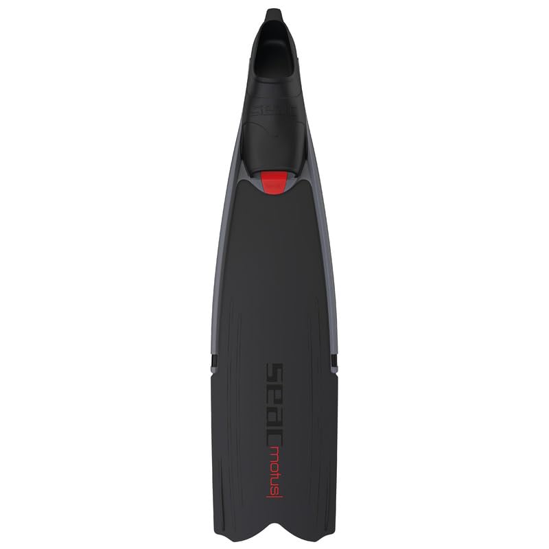 Seac Motus Long Free Diving Soft and Powerful Fins for Spearfishing Made in Italy - Image 3