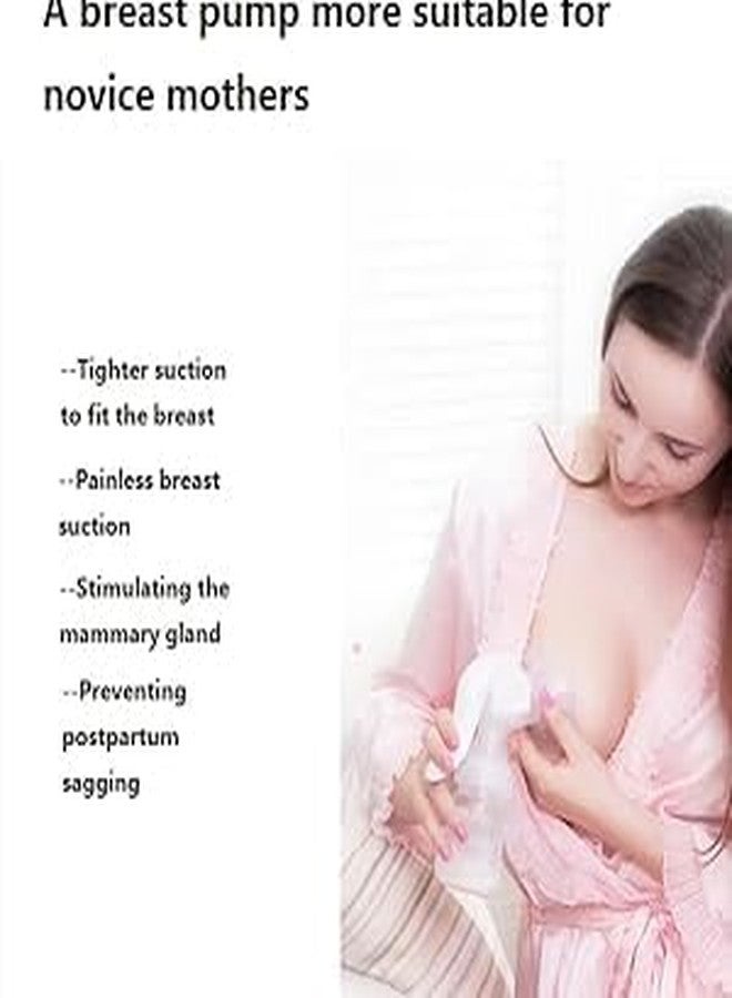 QISLOA Manual Breast Pump for Breastfeeding, Small Portable Manual Breast Milk Catcher Baby Feeding Pumps & Accessories - Image 5