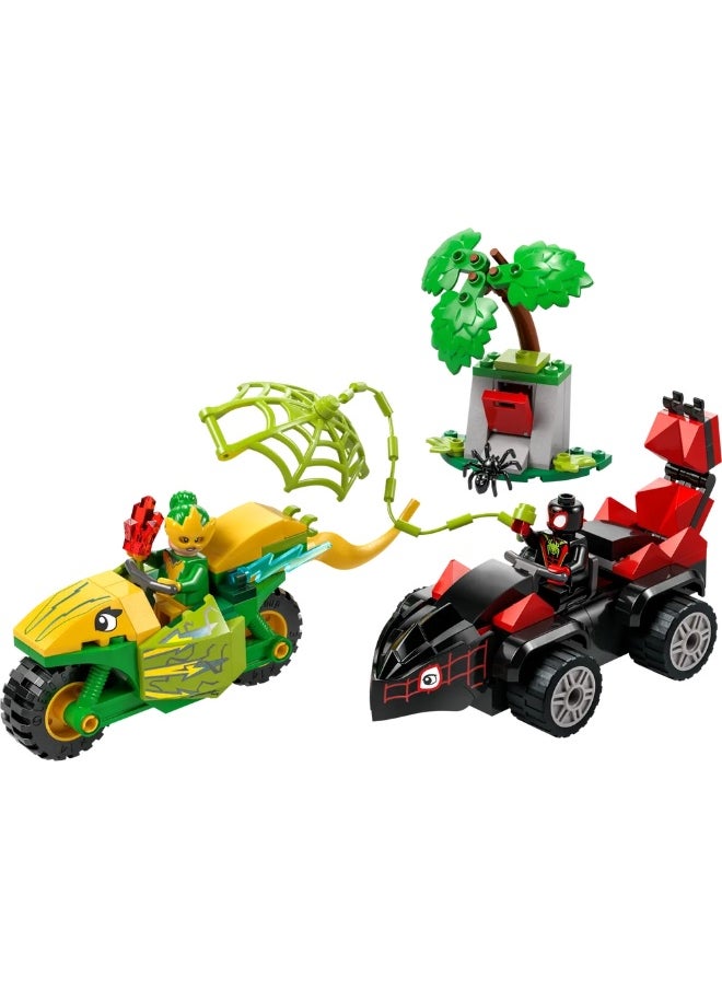 LEGO LEGO - Marvel Spin and Electro Dinosaur Vehicle Chase 124 Pieces - 11198  - Image 2
