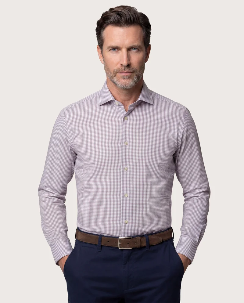 كاميتشسما Checkered Poplin Shirt
