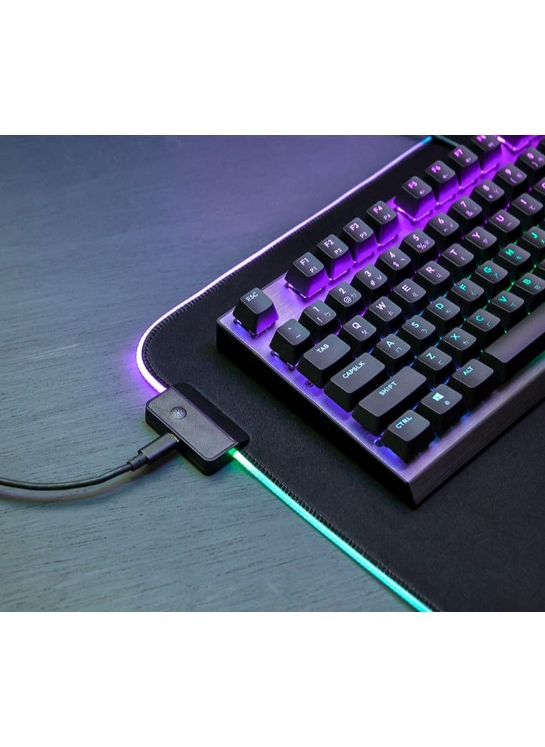 DarkFlash - darkFlash FLEX800 Extended Large Oversize RGB Gaming Mouse Pad, (30.5x11.8) Inch, 800MM,  Soft Cloth, Non-Slip, Water-Resistant Rubber Base, Computer Keyboard Mat with 9 Lighting Mode - Image 1