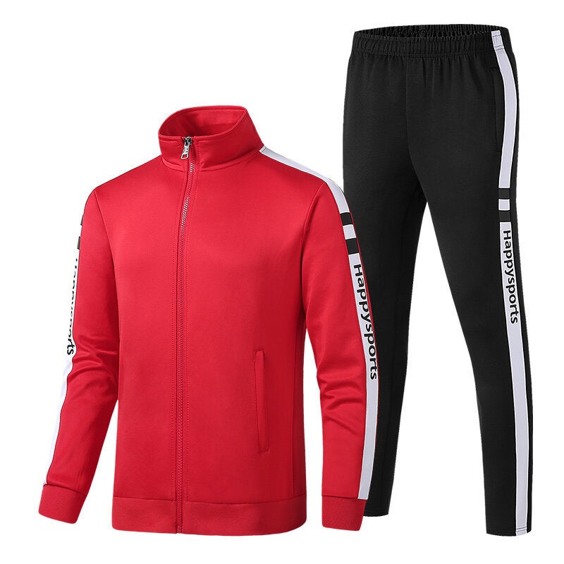 Student School Uniform Suit Junior And Senior High School Men'S And Women'S Casual Sportswear Two-Piece Set Group Purchase Printing Class Uniform Factory Uniform - Image 3