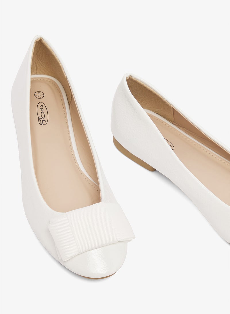 سبوت أون حذاء باليرينا مسطح - Image 4