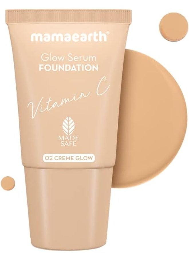 Glow Serum Foundation Mini Tube With Vitamin C And Turmeric For 12-Hour Long Stay 18 Ml - pzsku/Z3A6128814E3F8B22297BZ/45/_/1727684972/1b0878cc-f694-4337-9f0b-f465c380fca4