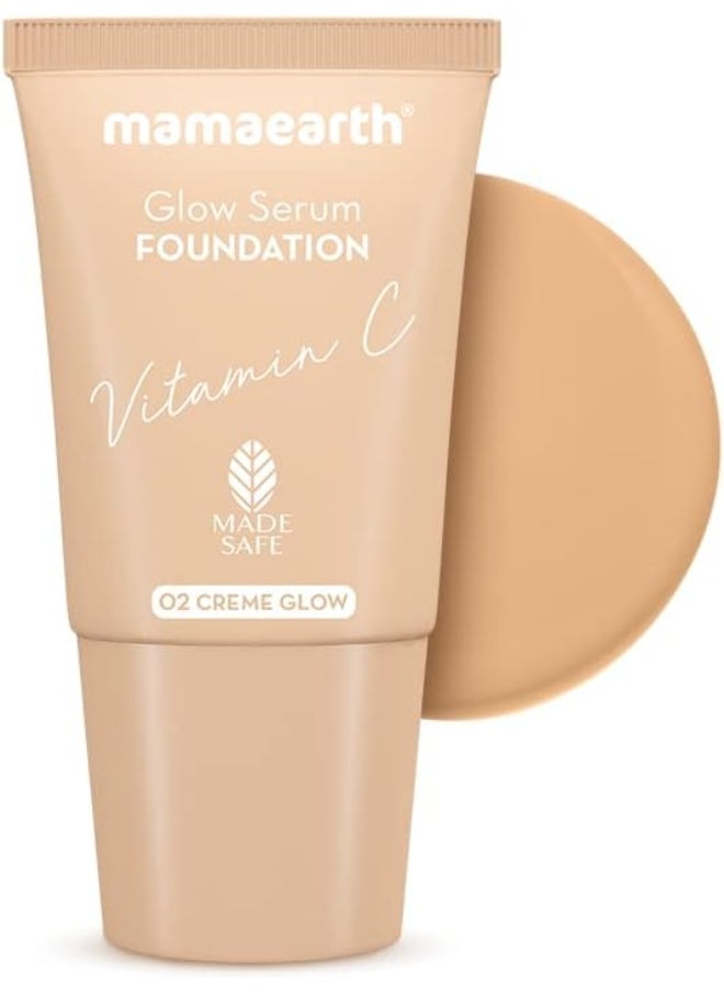 Glow Serum Foundation Mini Tube With Vitamin C And Turmeric For 12-Hour Long Stay 18 Ml - pzsku/Z3A6128814E3F8B22297BZ/45/_/1727685078/72962f99-5218-4f94-9c59-087ecda5217c