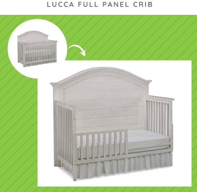 CC KITS Toddler Bed Safety Guard Rail for Dolce Babi Convertible Cribs  Solid Wood Rail for Convertible Crib to Toddler Bed Conversion  Safety Bed Rail for Children Seashell - Image 3