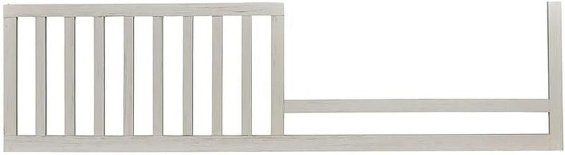 CC KITS Toddler Bed Safety Guard Rail for Dolce Babi Convertible Cribs  Solid Wood Rail for Convertible Crib to Toddler Bed Conversion  Safety Bed Rail for Children Seashell - Image 1
