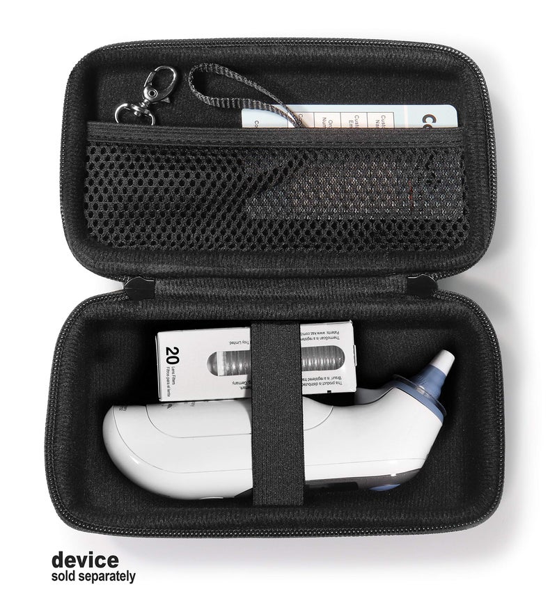 CaseSack Case for Ear/Infrared Thermometer: Braun ThermoScan 7, 7+, 5 IRT6500, 3 Braun Digital Ear Thermometer; iProven, iHealth, MILDSIX, KDT, EasyEast, CandyCare, LAMIG, Hugum, GoodBaby, Famidoc - Image 4