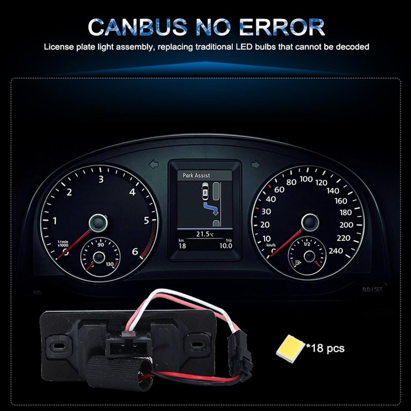 DEMULAX 2Pcs LED License Plate Lights - Image 4