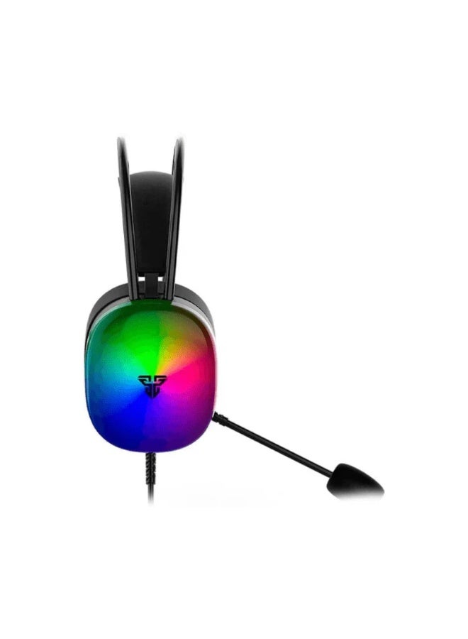 FANTECH HG29 Aurora USB 7.1 Surround Sound Gaming Headset RGB Lighting - Image 2
