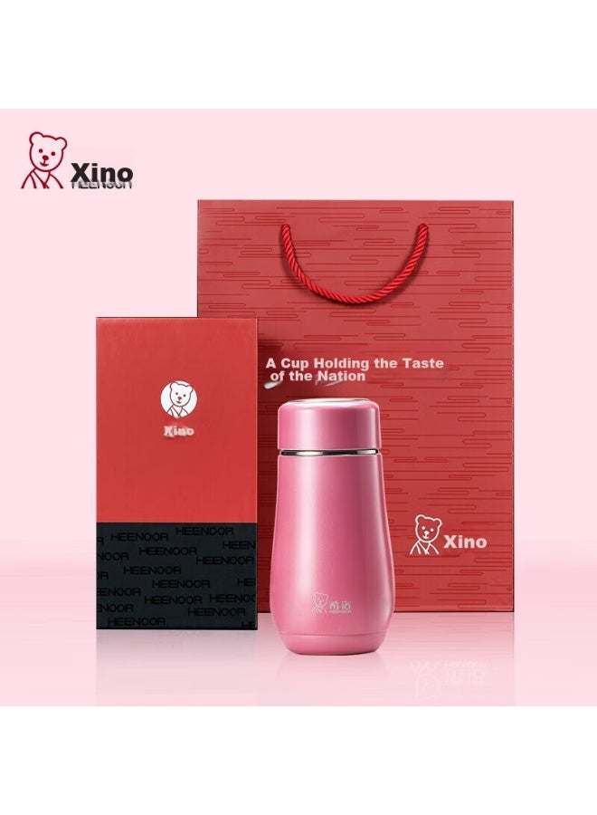 Heenoor Xino Insulated Mug For Women, Stylish Stainless Steel Water Bottle, Portable Home Tea Cup Xn-9638 Magic Pink 300ml - Image 5